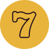 Lucky seven icon